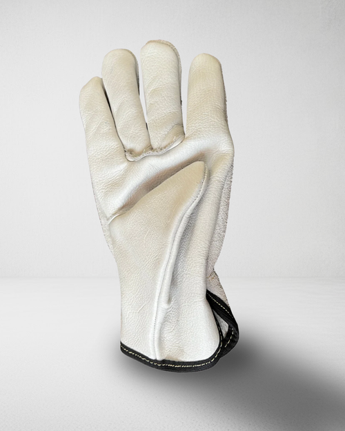 GUANTES DE CUERO TIPO OPERADOR: COMODIDAD + PROTECCIÓN PARA EL TRABAJO PESADO